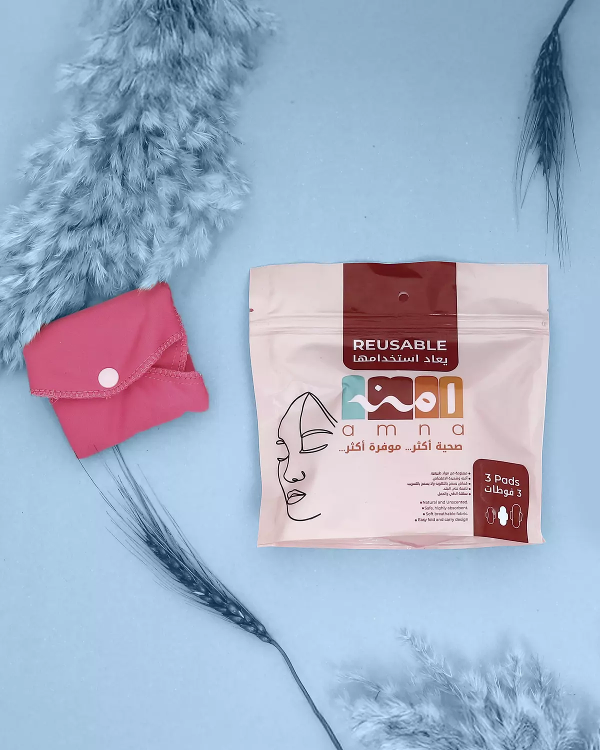 AMNA Pads | Pink hover image