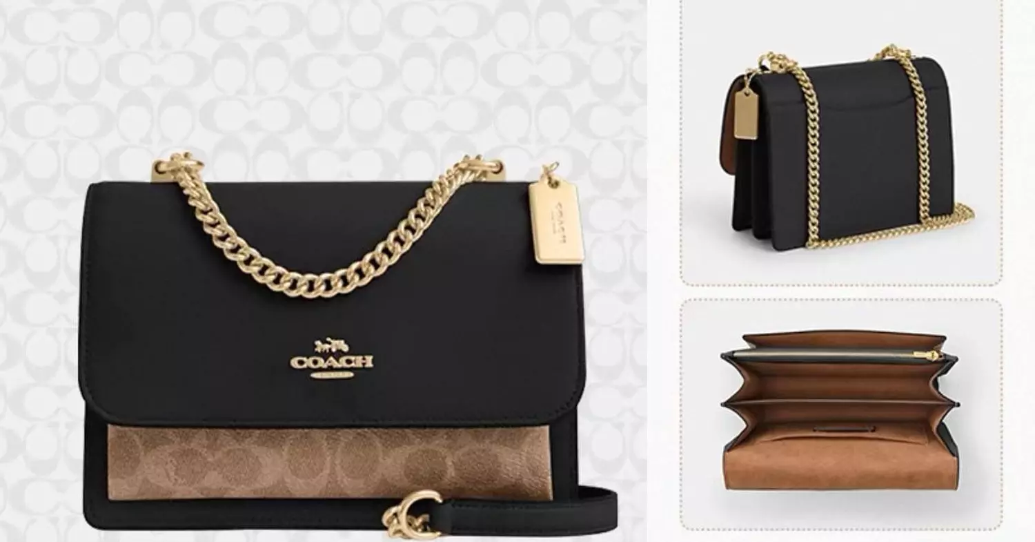 Coach Klare Crossbody in Signature Canvas  2
