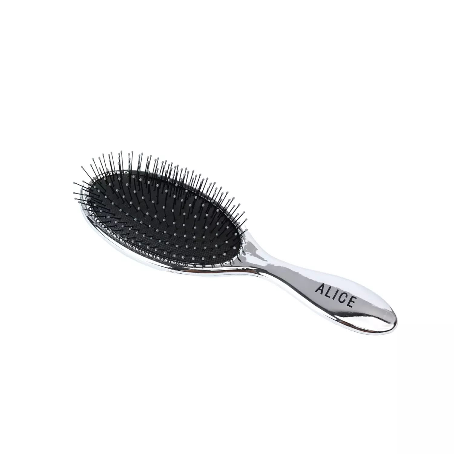 Silver Mirror Detangle Brush 1