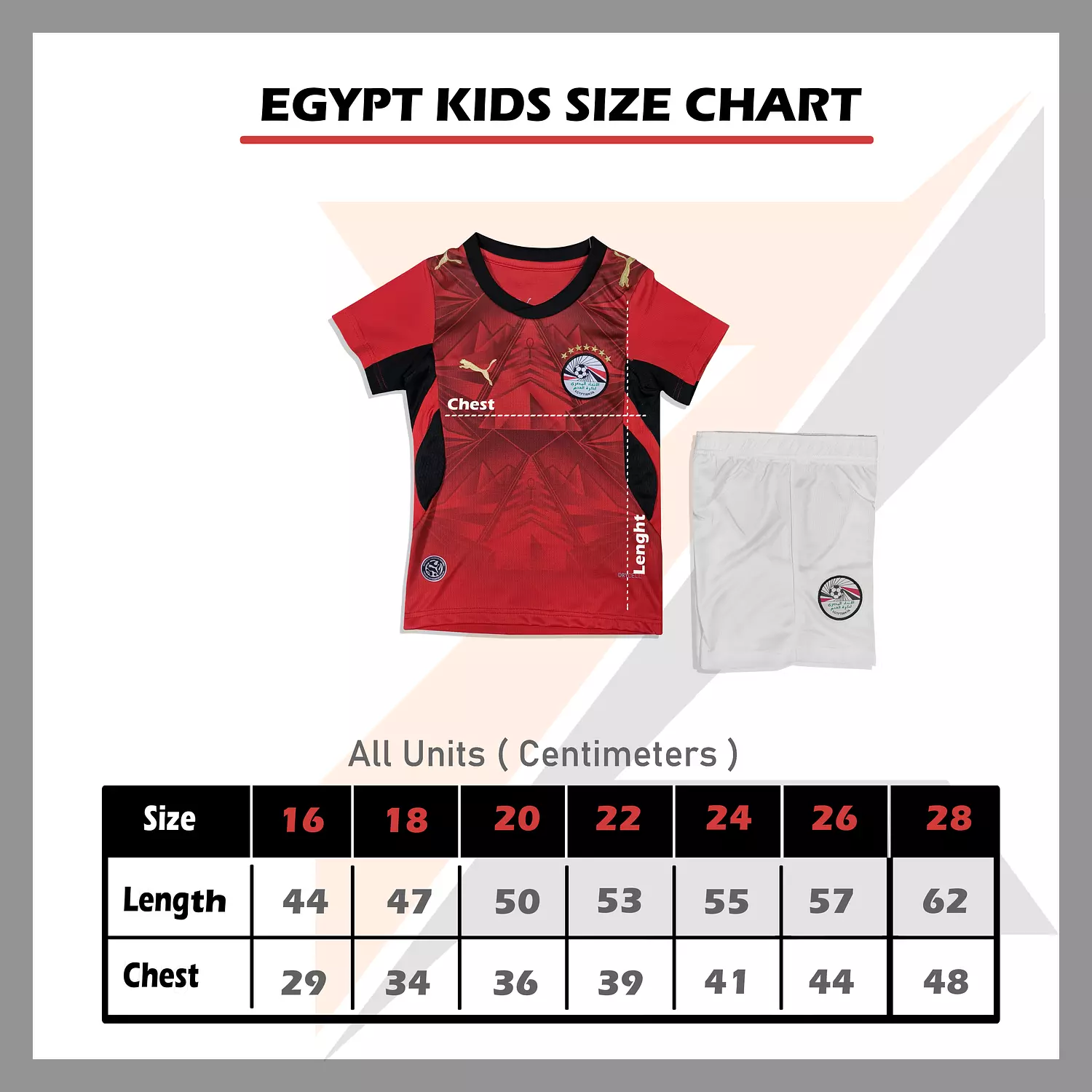 EGYPT WORLD CUP 26 - NATIONAL KIDS 1