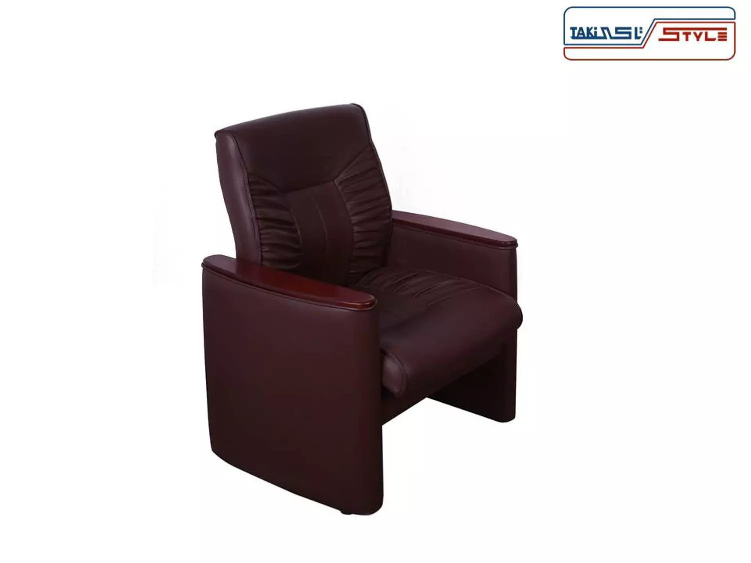 Sherman's chair 1 leather leather seat 9 hover image