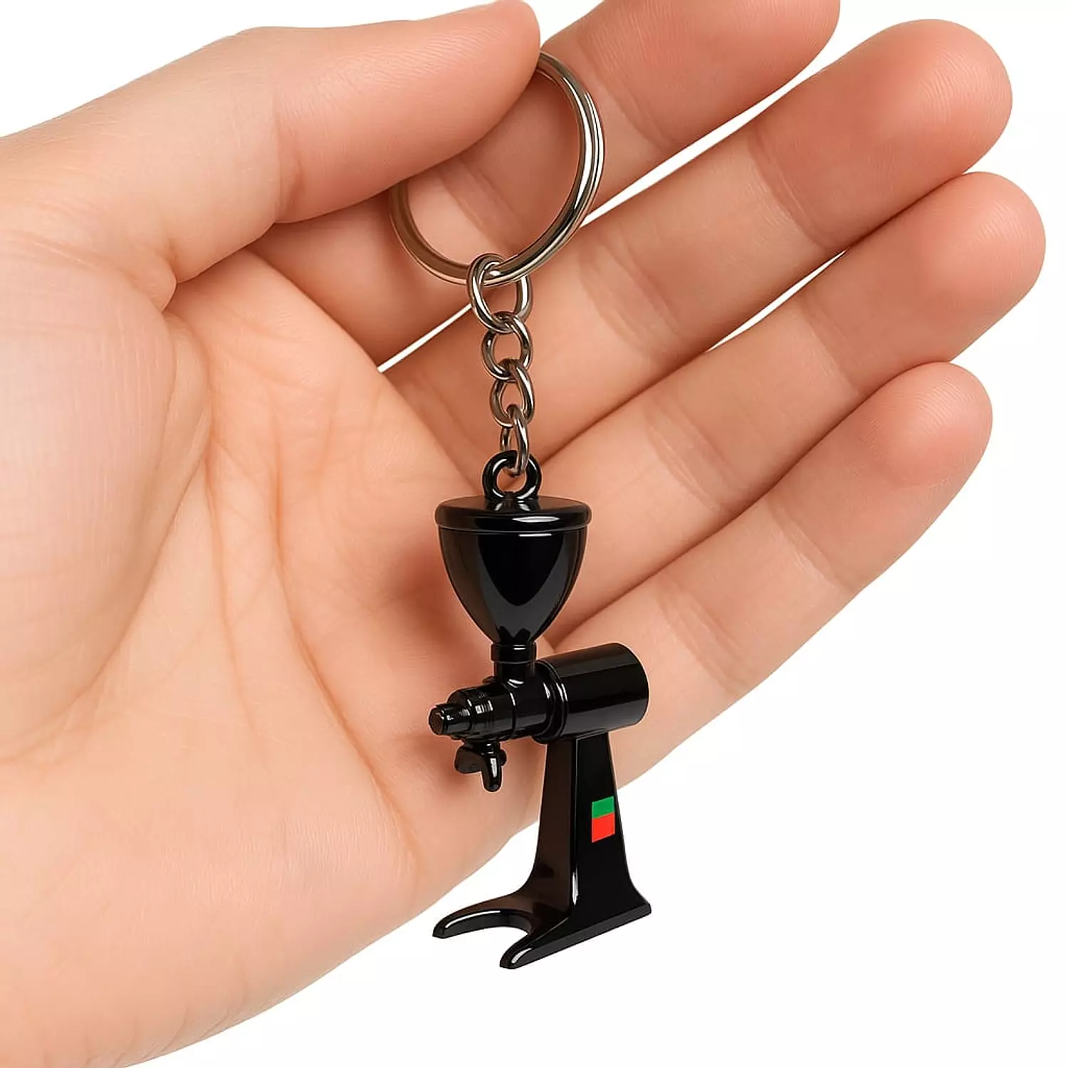 Handmade imported keychain medallion (1 piece) image