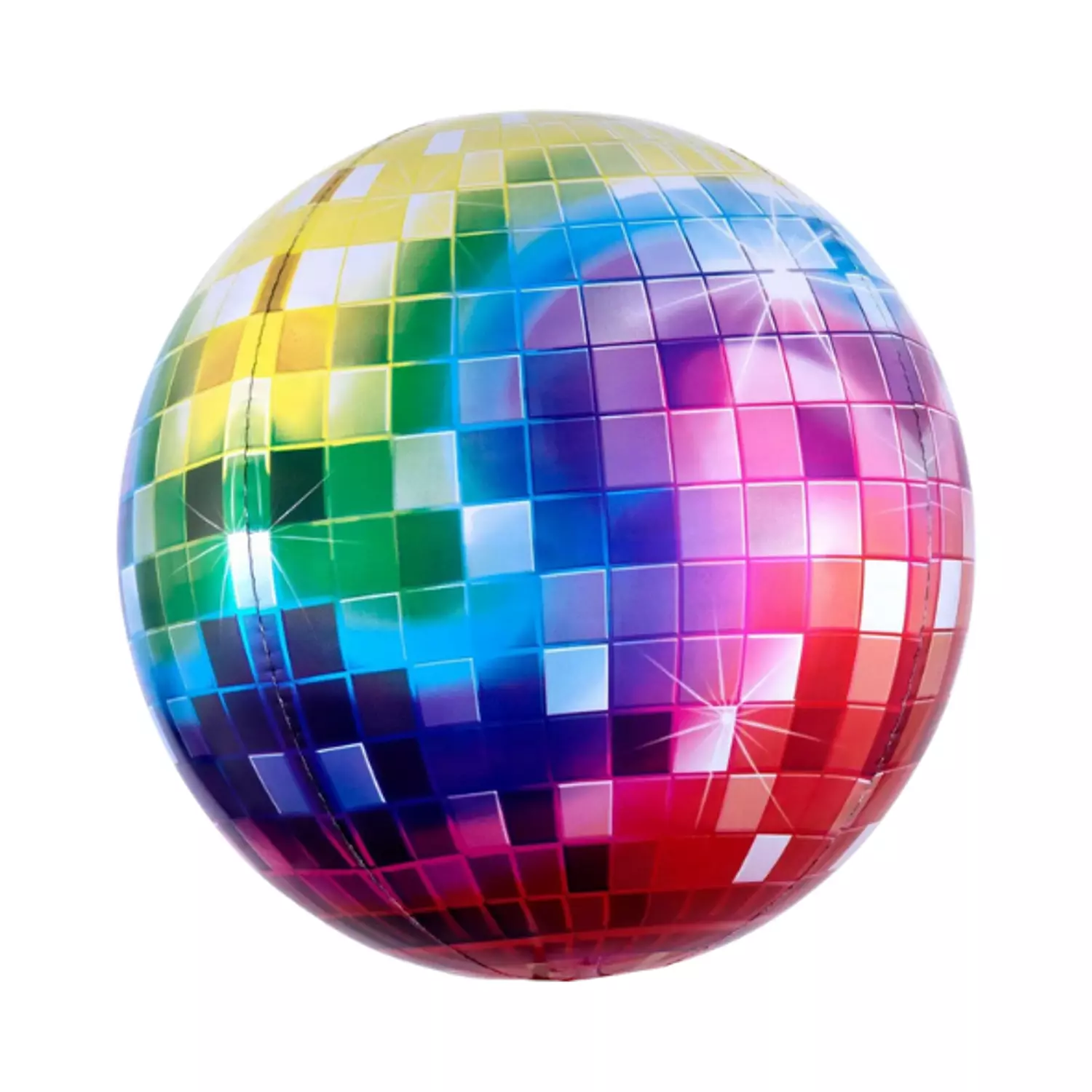 Rainbow Disco Ball Balloon