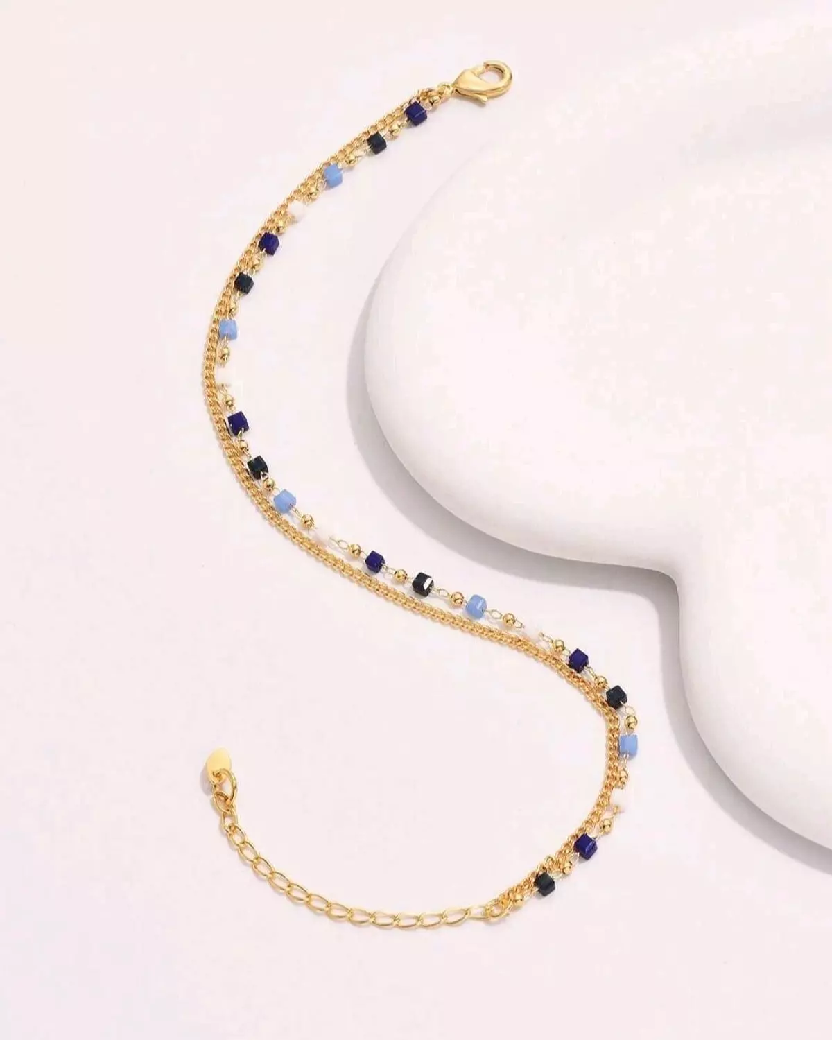 Deep Blue Anklet 2