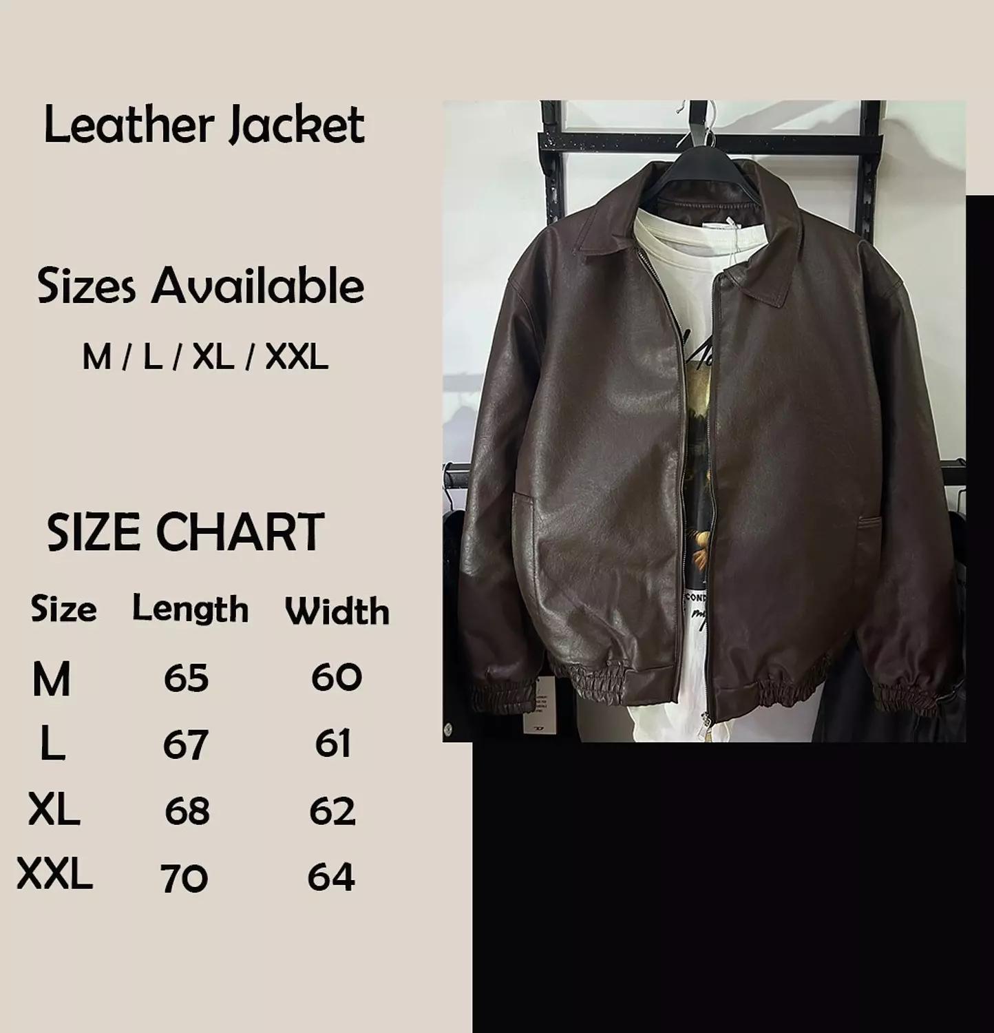Boxy Zara Leather Jacket 4