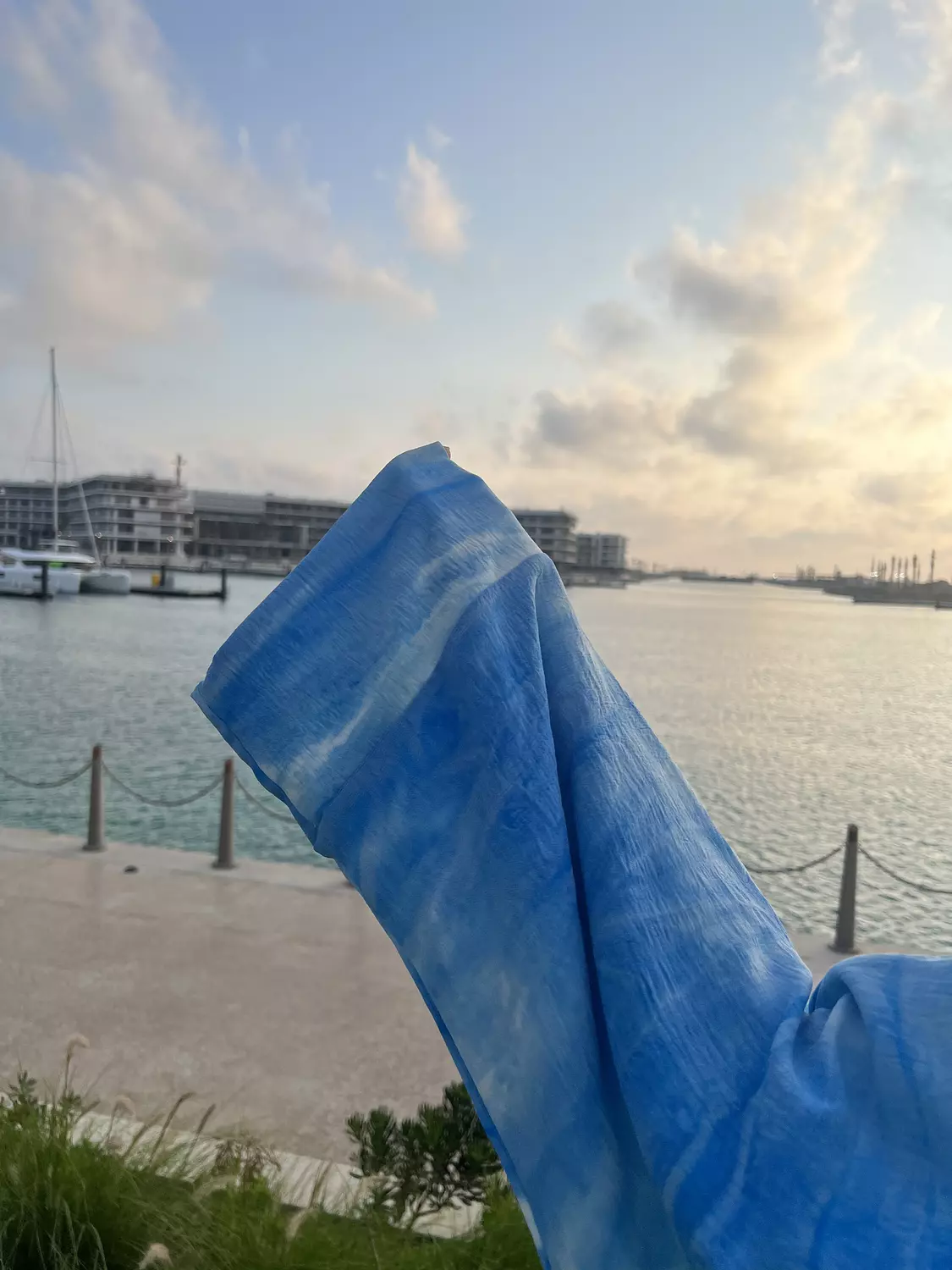 Tie dye abaya 1