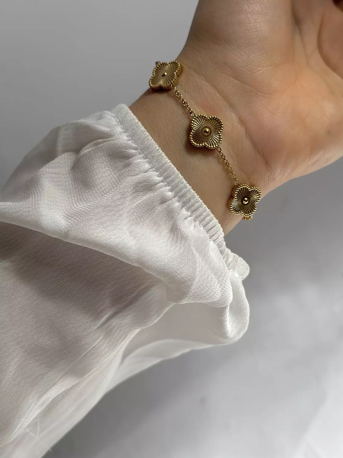 The triple vancleef bracelets  2