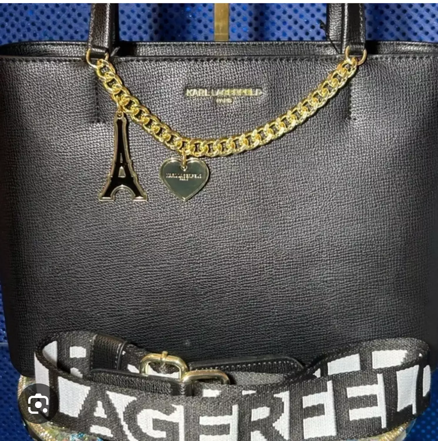 Karl bag with strap hover image
