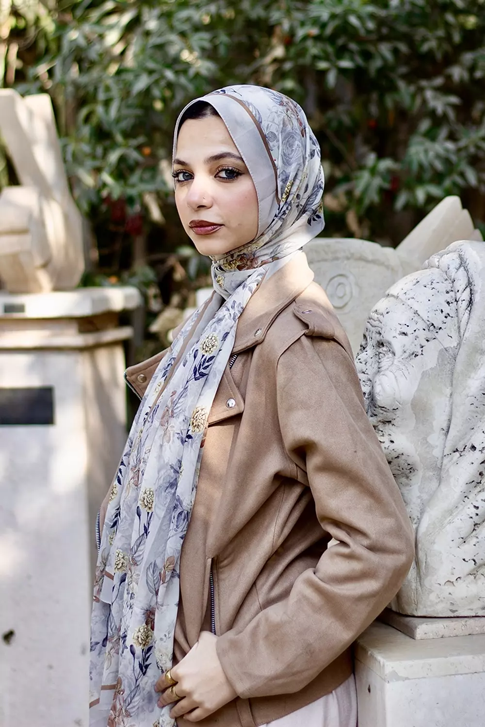 Dusty charm in chiffon  8