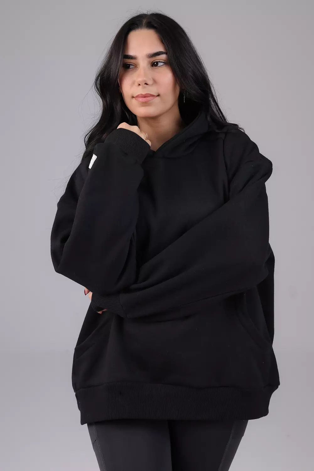 Wide Shoulder Hoodie 4