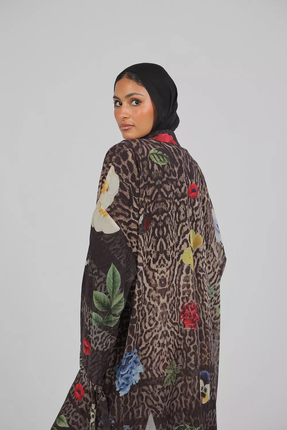 Leopard Kimono 1