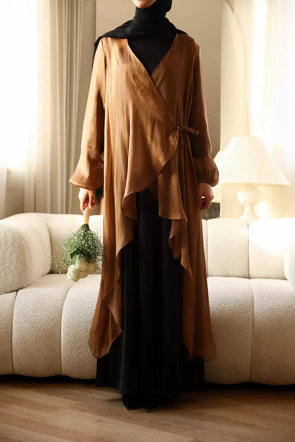 Glimmer Wrap Top 050 image