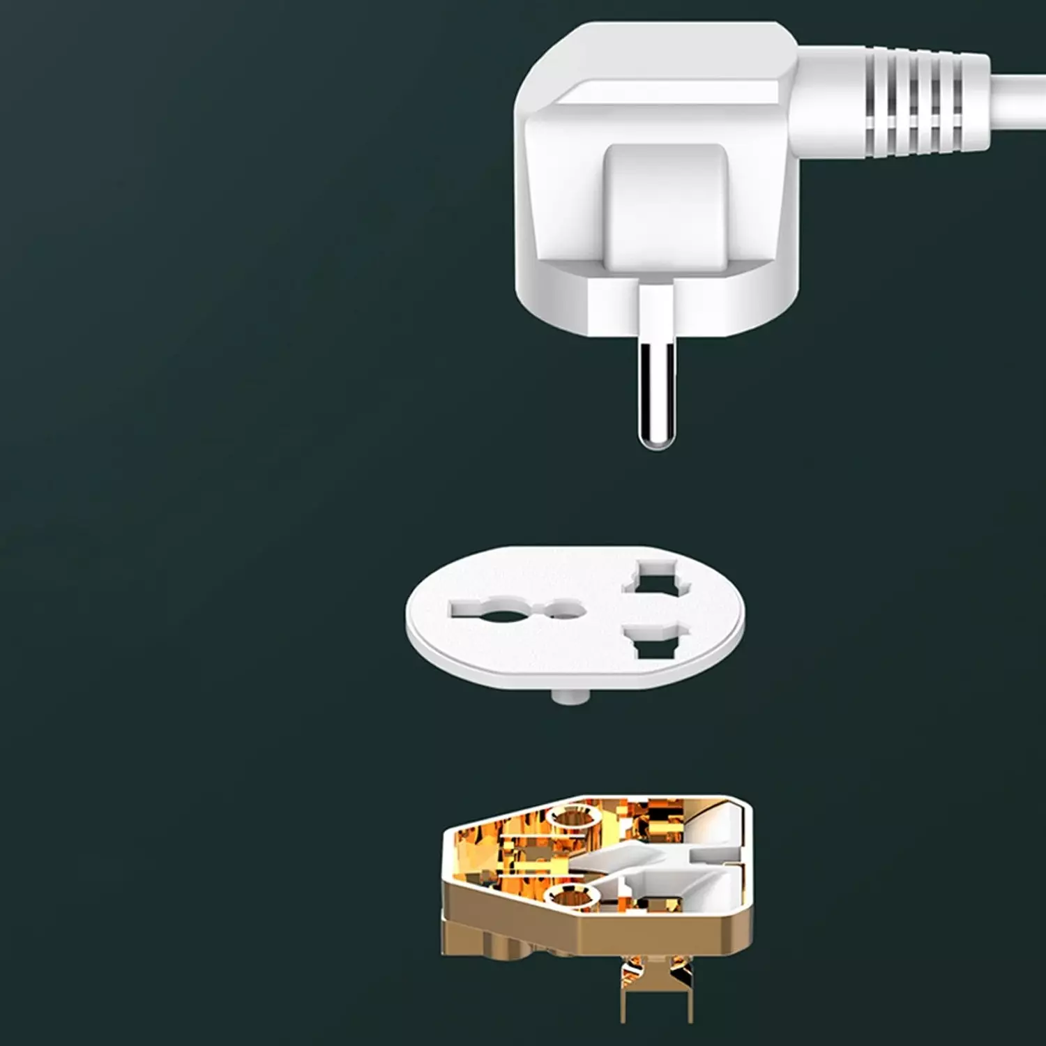 LDNIO SC4407 4-Socket Universal Power Strip with 4 USB Ports, 2500W, and Comprehensive Protection 10