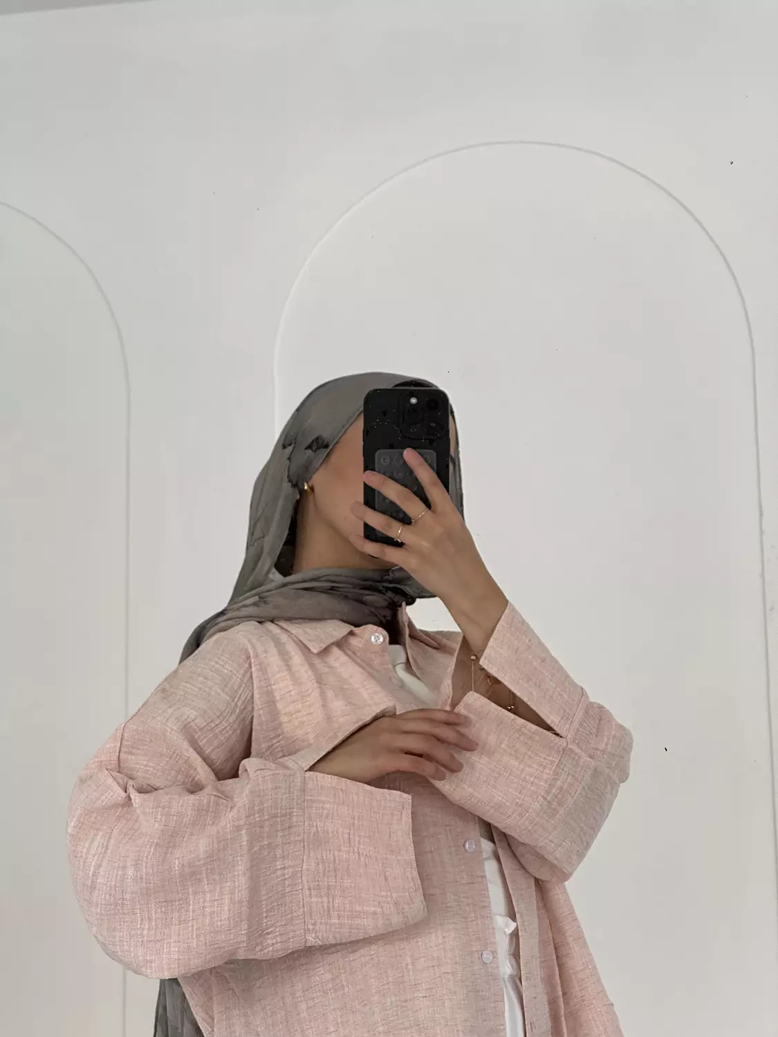 Open Sleeve Oversized Shirt image