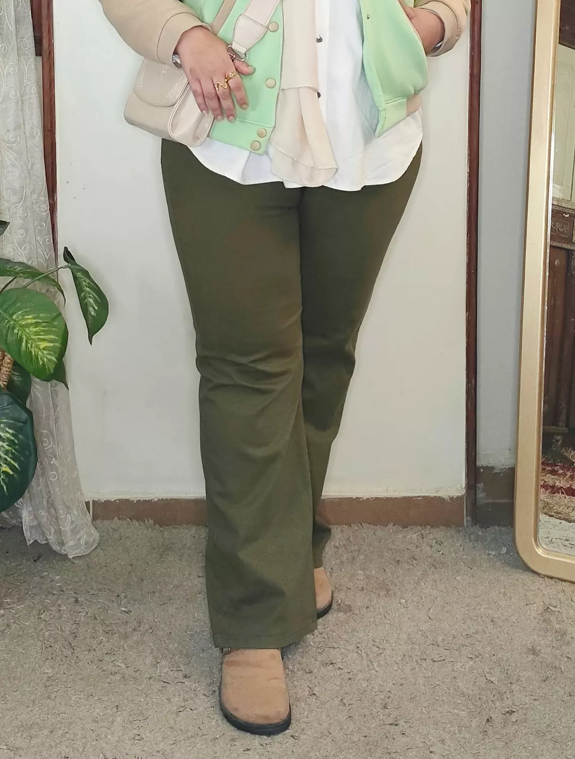 Joker pants (in olive) hover image