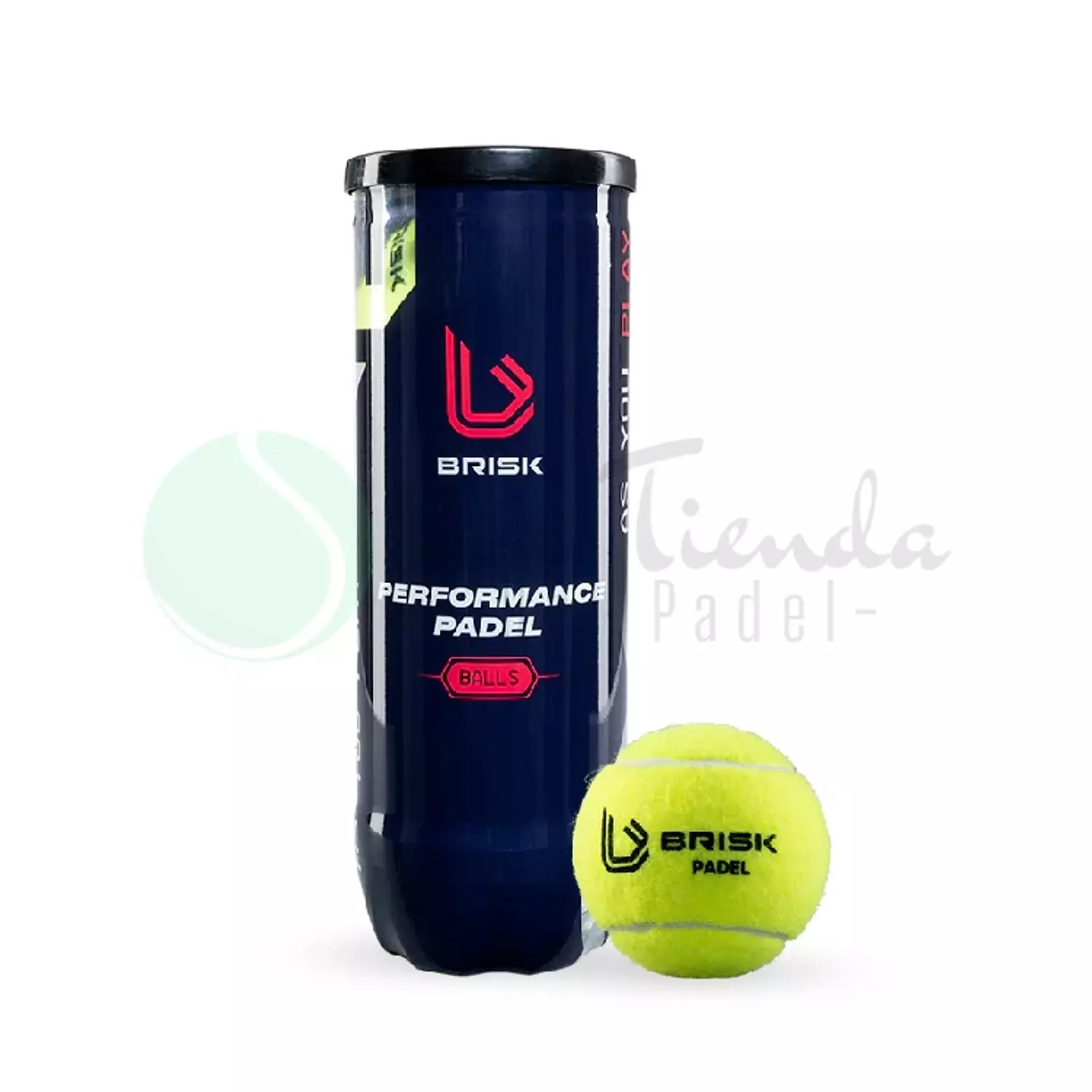 Brisk Performance Padel Balls image