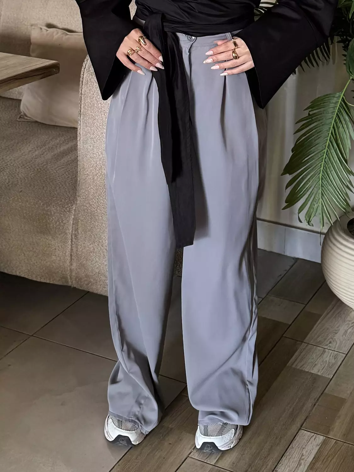 Gray Touch Pants image