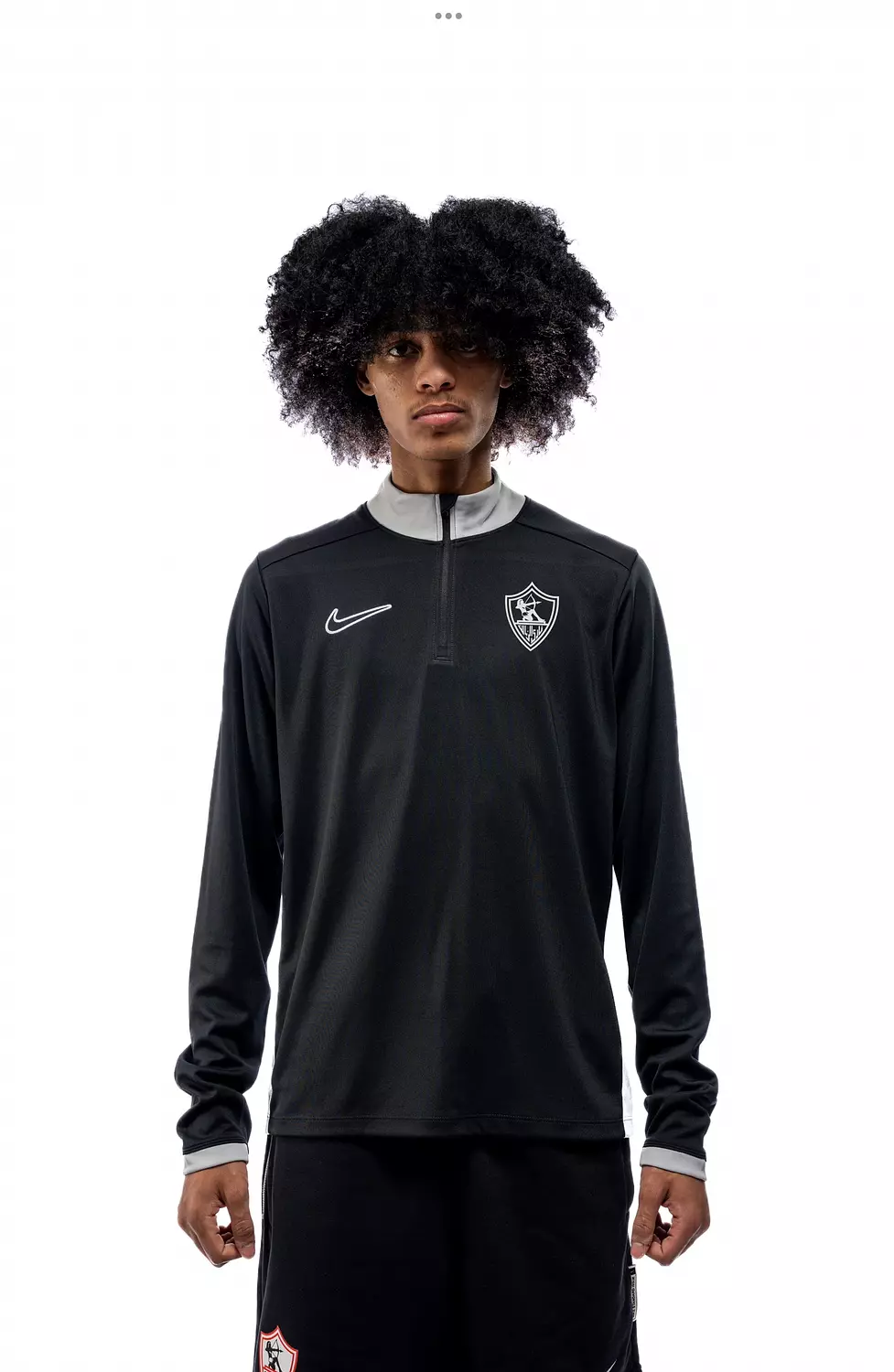 Zamalek Nike Black Training Top image