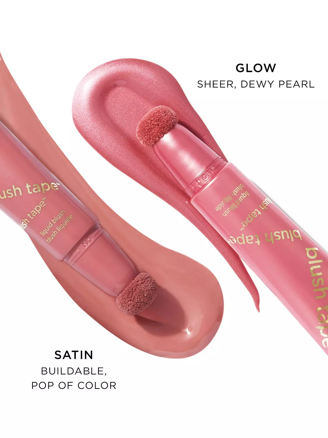 tarte travel-size blush tape™ satin liquid blush shade. Buffed Rose 1