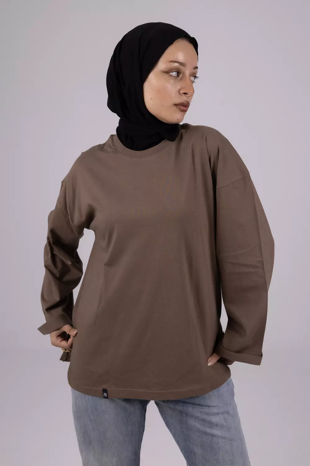 Breezy plain sleeve shirt image
