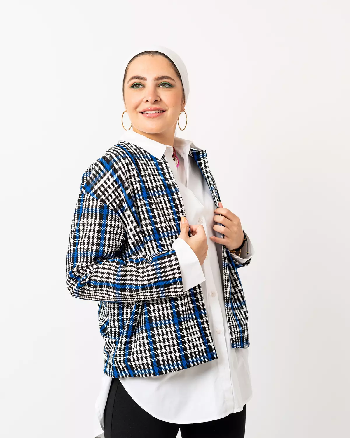 Checkered Blazer 4