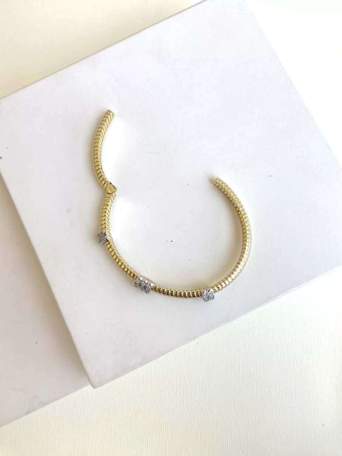 Gold x Silver bangles 4