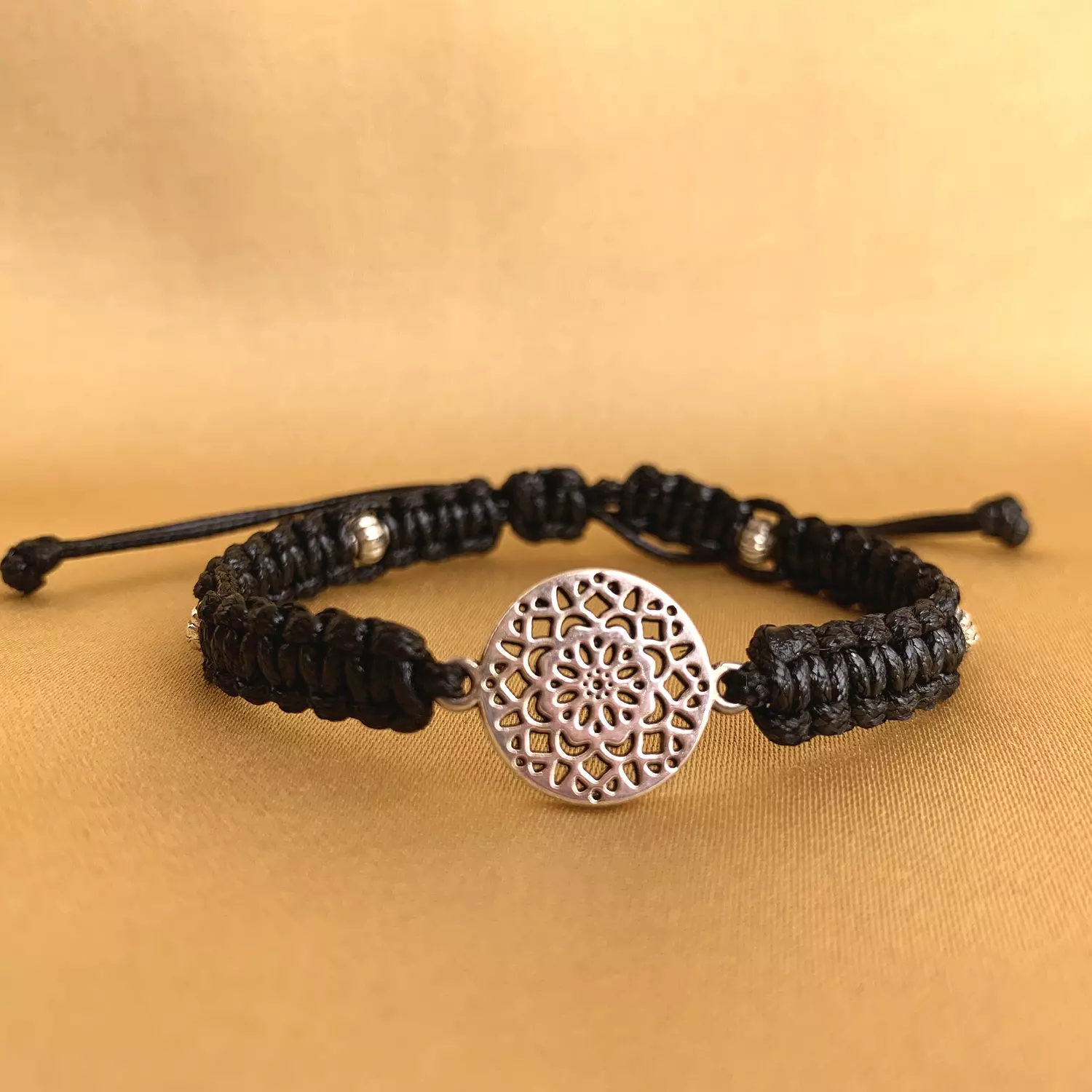 Black Mandala Bracelet 1