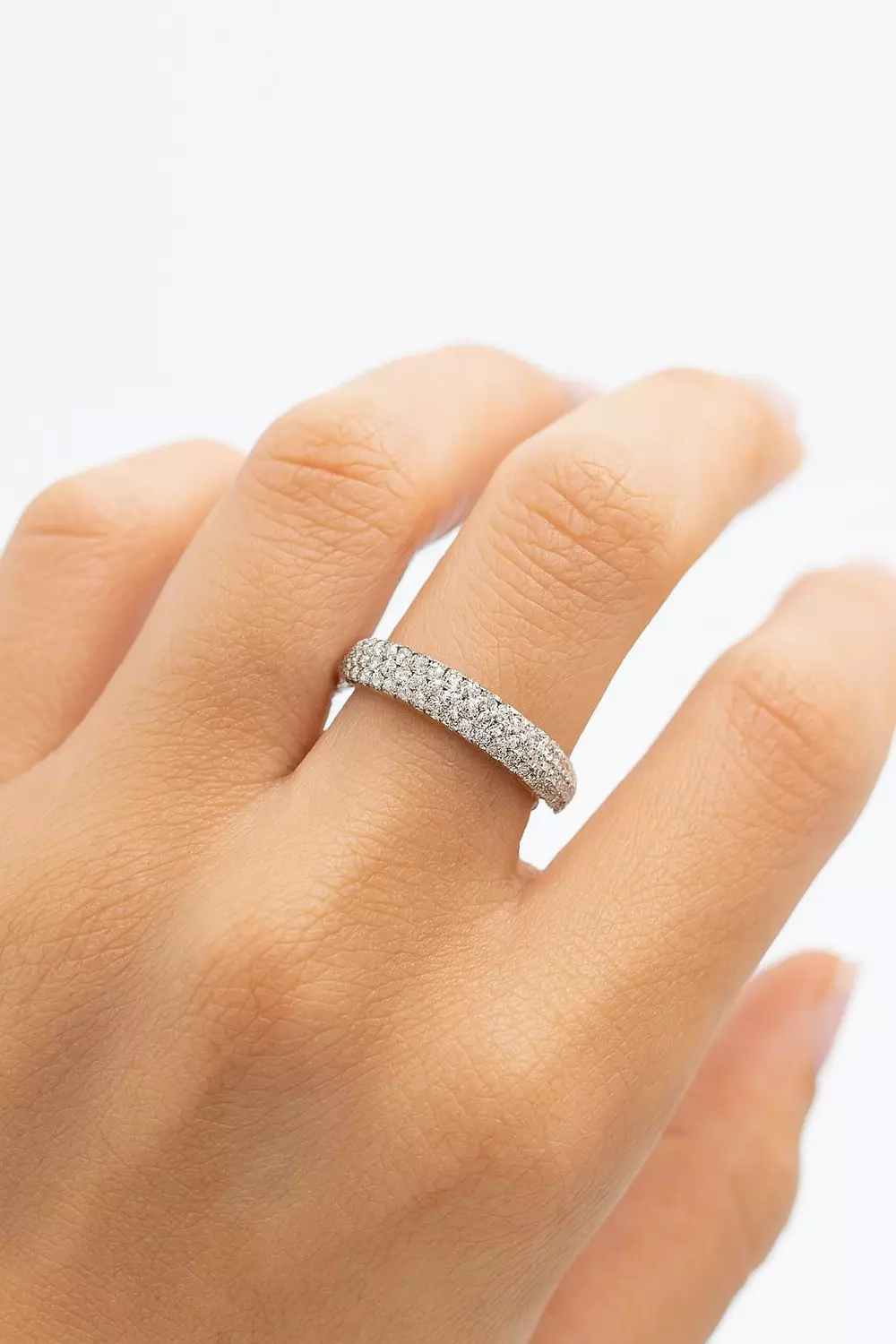 Silver Ring Daimond 1