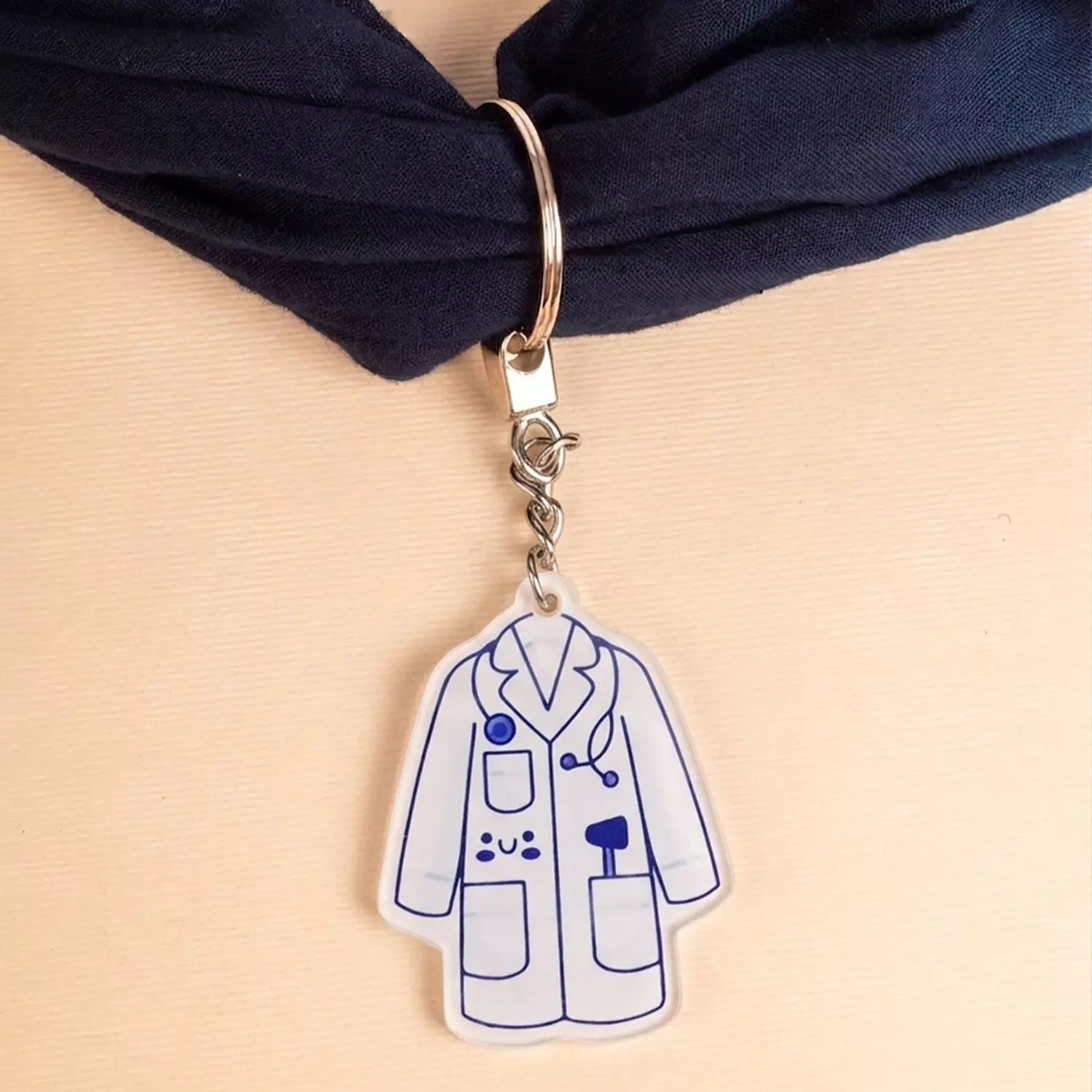 Doctor keychain image
