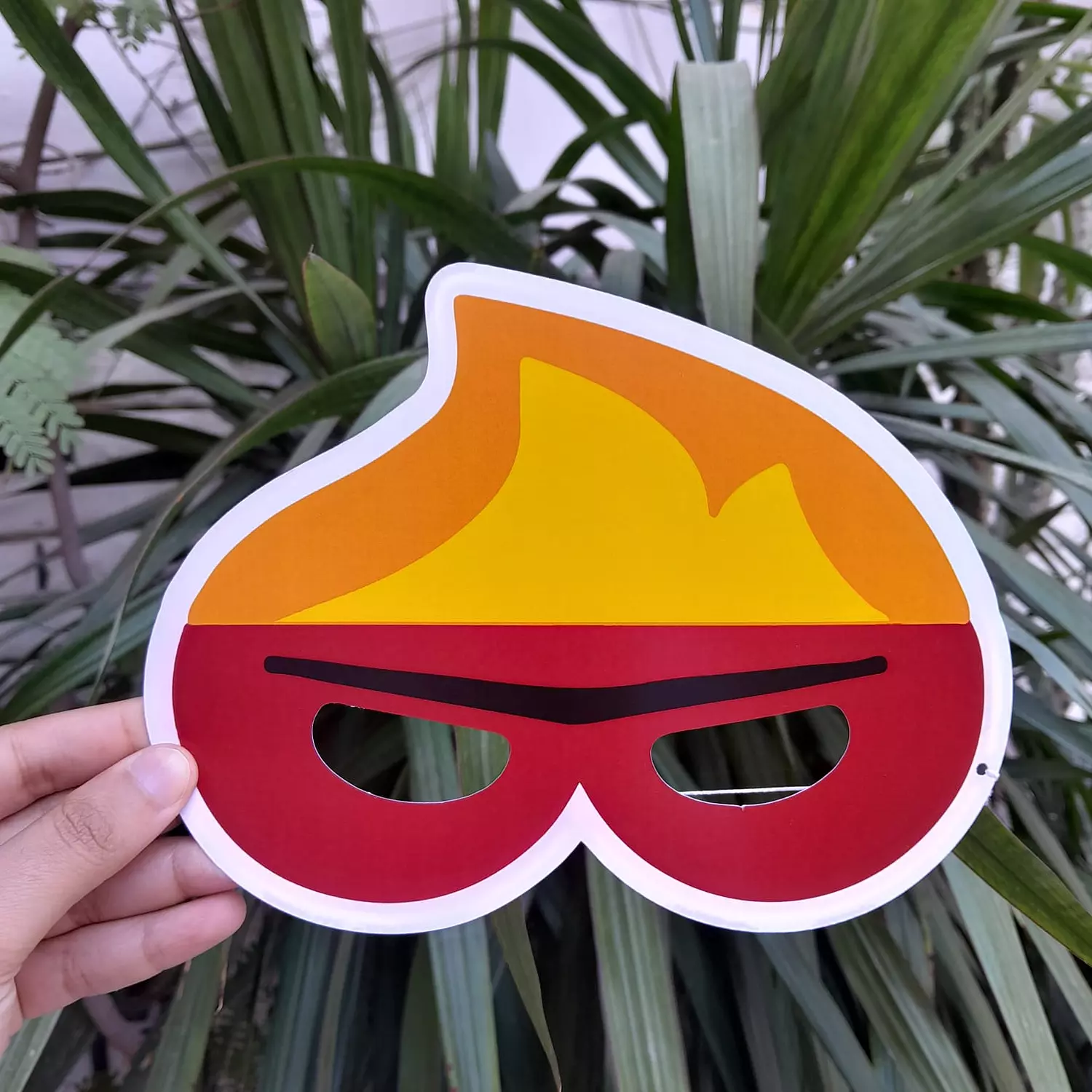 Inside Out Hat-Crown-Mask image