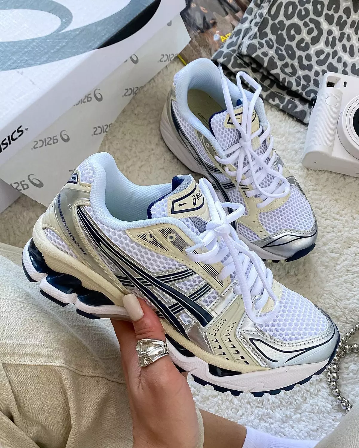 ASICS GEL-KAYANO 14 White/Midnight 1