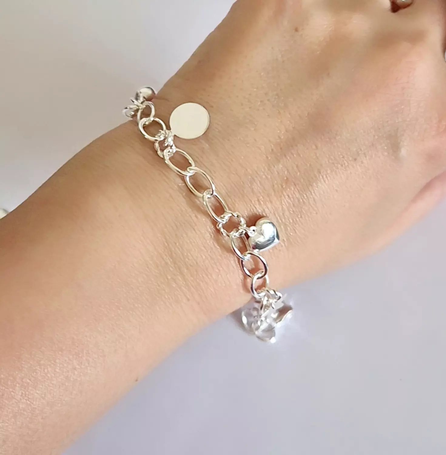 Multi charm bracelet image