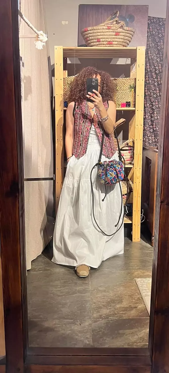 Linen sleeveless sirma vest 9