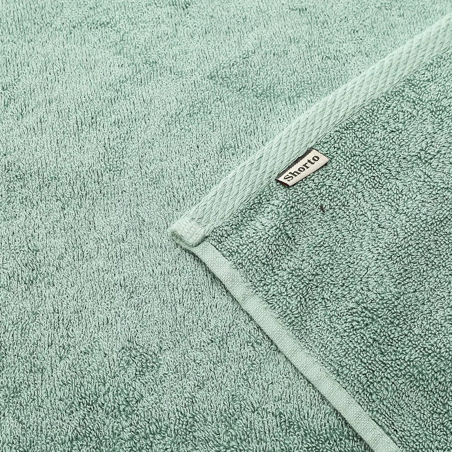 Shorto Towel Plain Made From 100% Cotton - 2627 - Mint 2