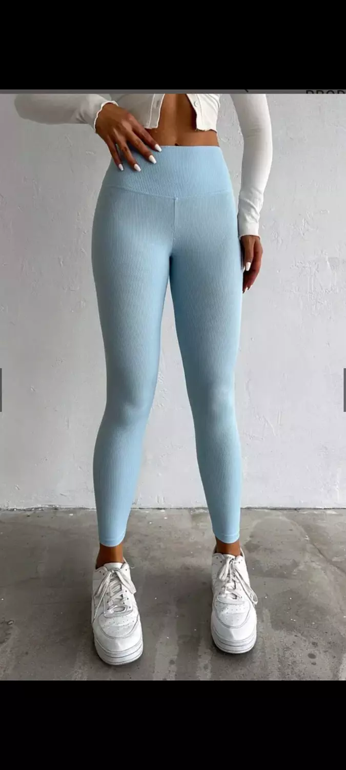 Body Shaper Ribbed Leggings  8