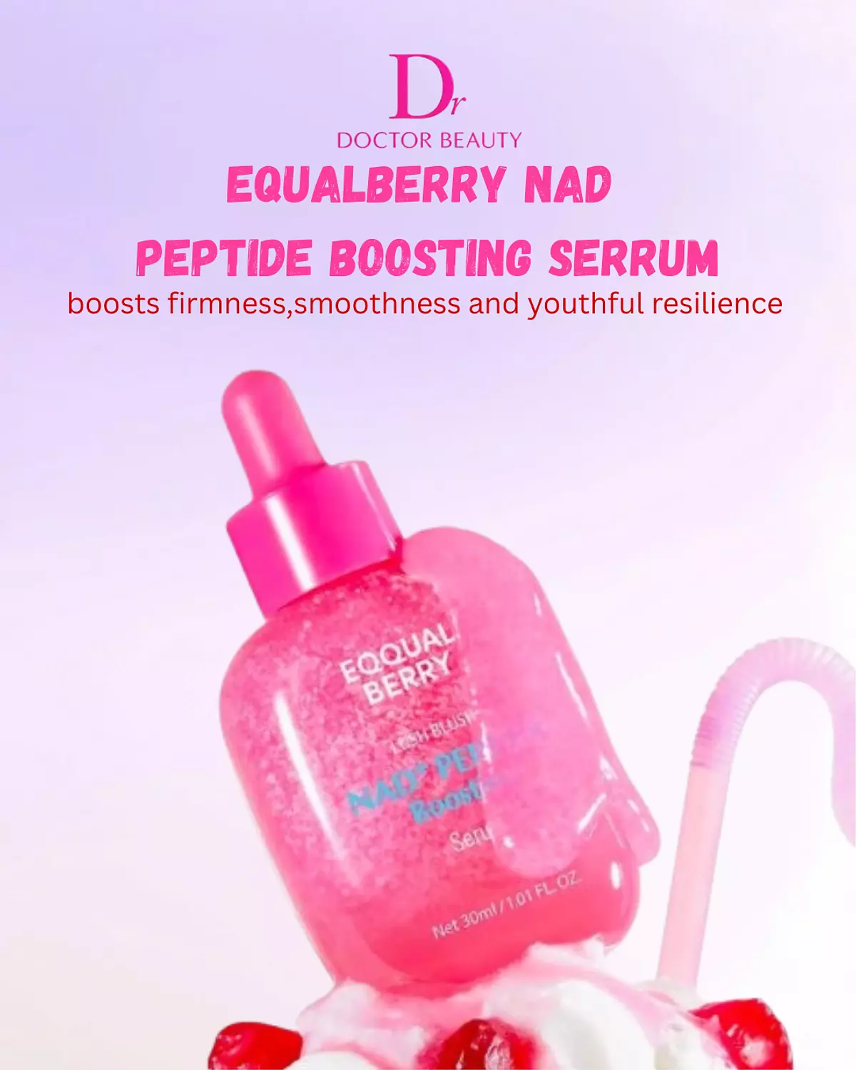 Equalberry NAD+peptide boosting serum 30 ml 1