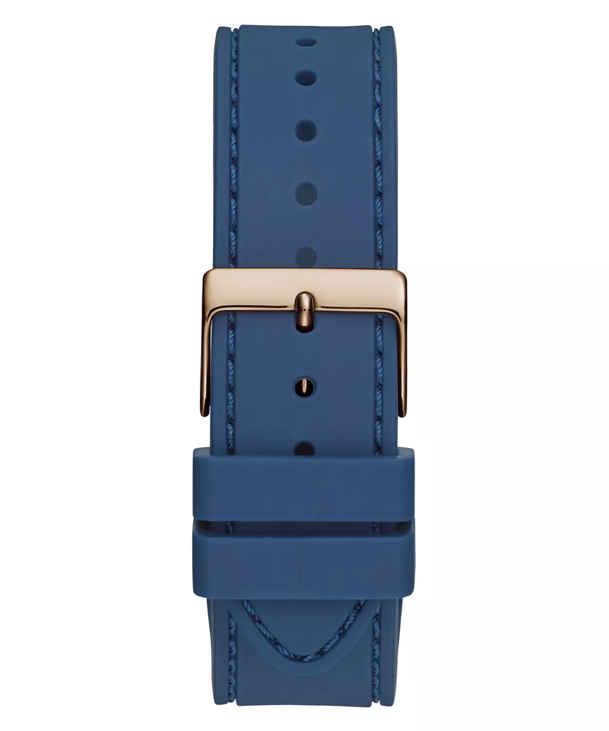 GUESS GW0439L4 ANALOG WATCH For Women Round Shape Blue Silicone Smooth Strap 3