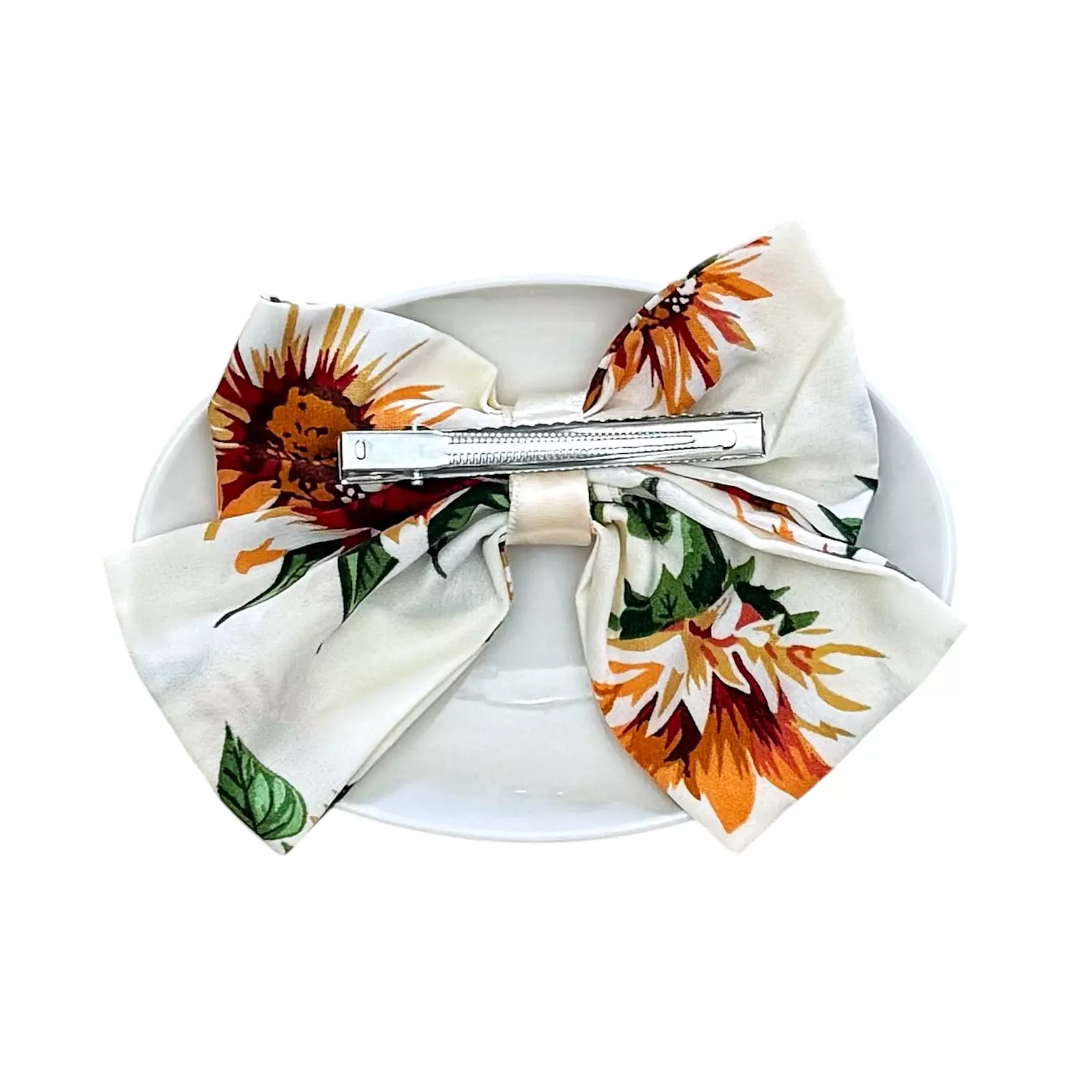 1 Pc Cream Flowerista Hair Clip 1