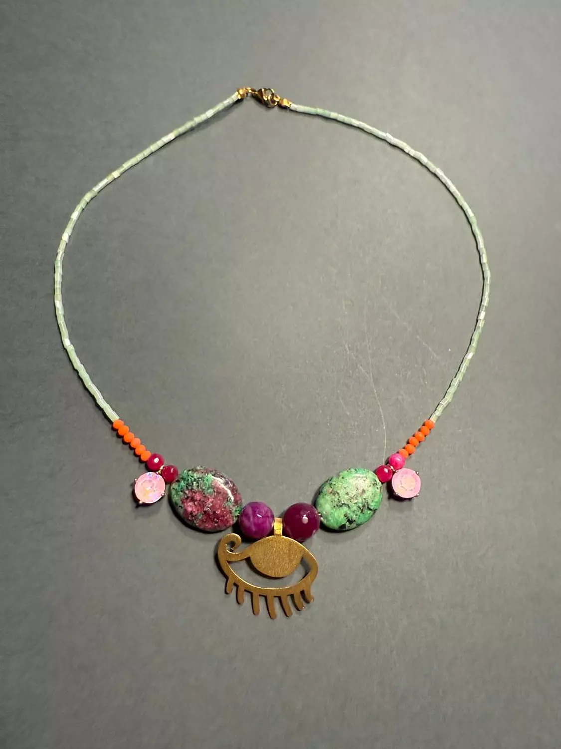 Short Eye Necklace image