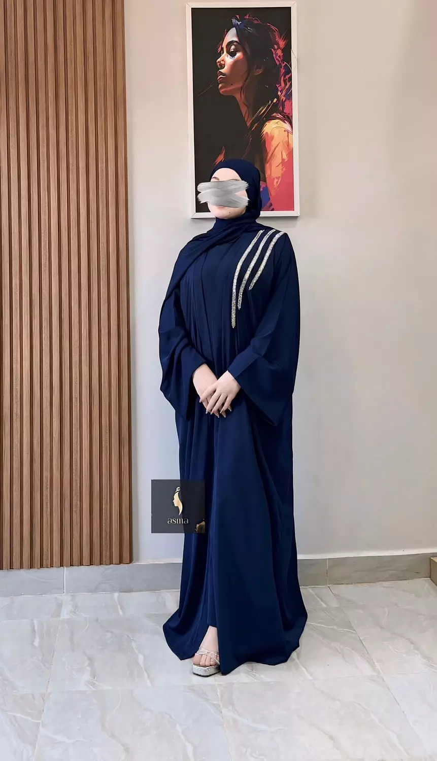 Navy Abaya 2