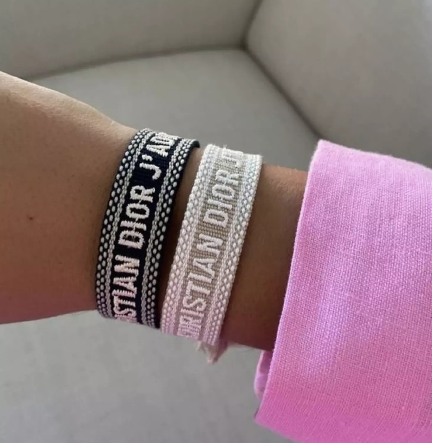 Black Christian Dior Friendship Bracelet 2