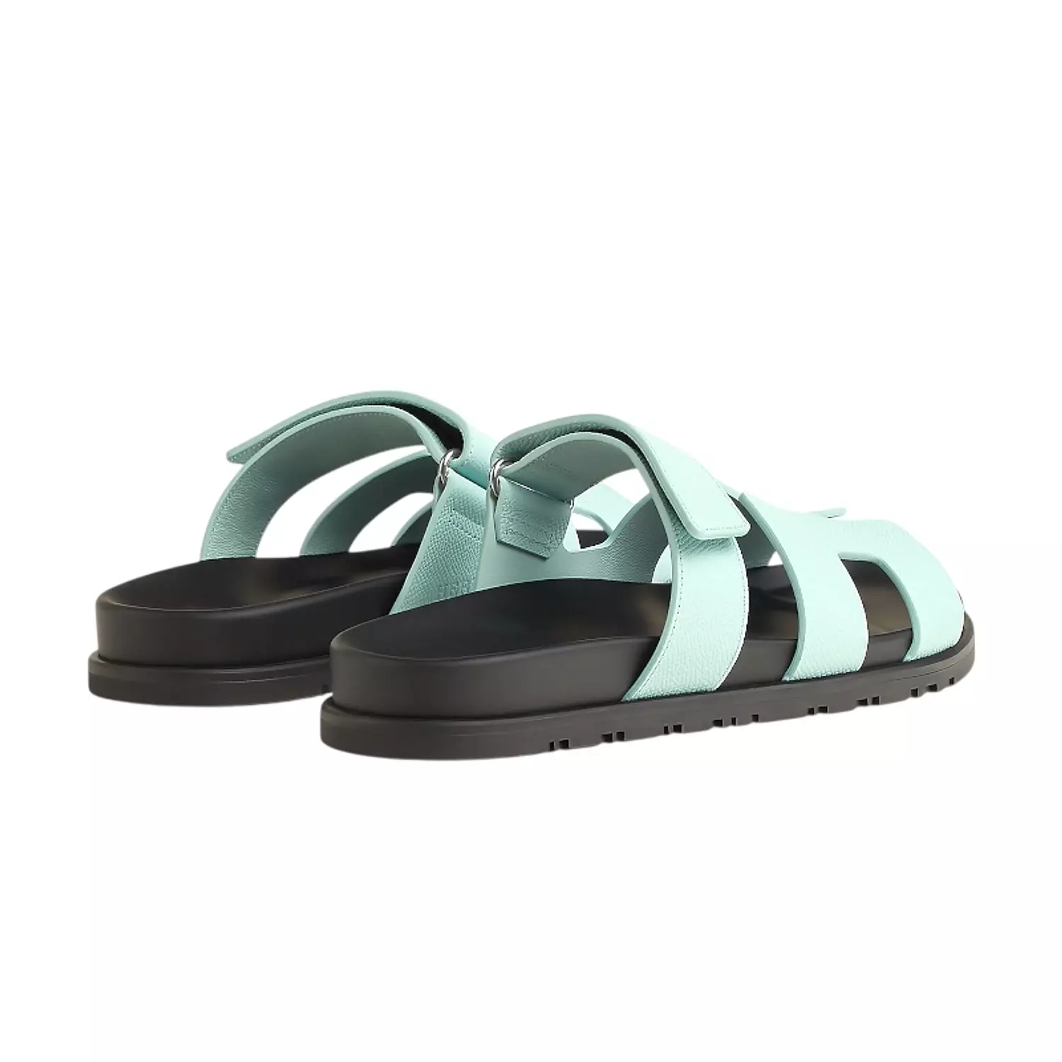 Hermes Sandal Bleu Christaux 1
