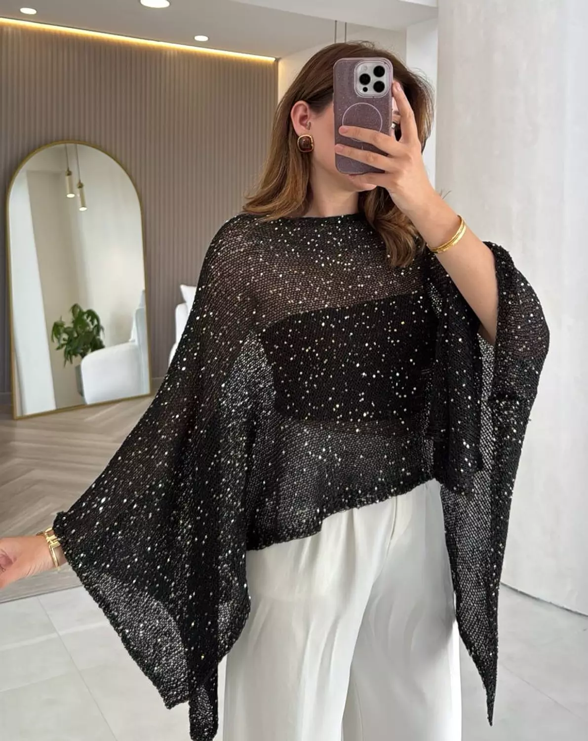 Glitter ponsho image