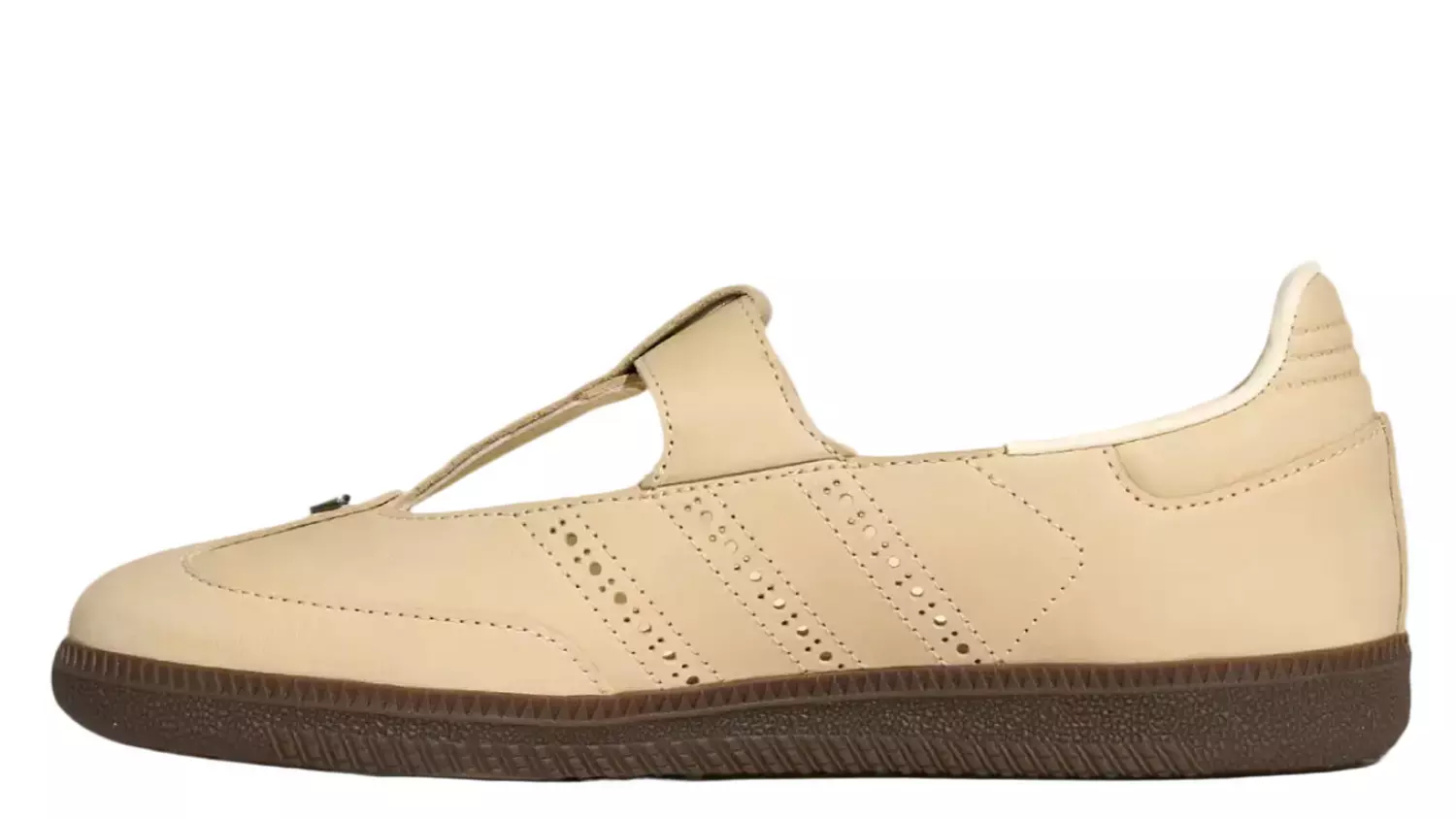adidas Samba Jane Crystal Sand Cream White Gum 1