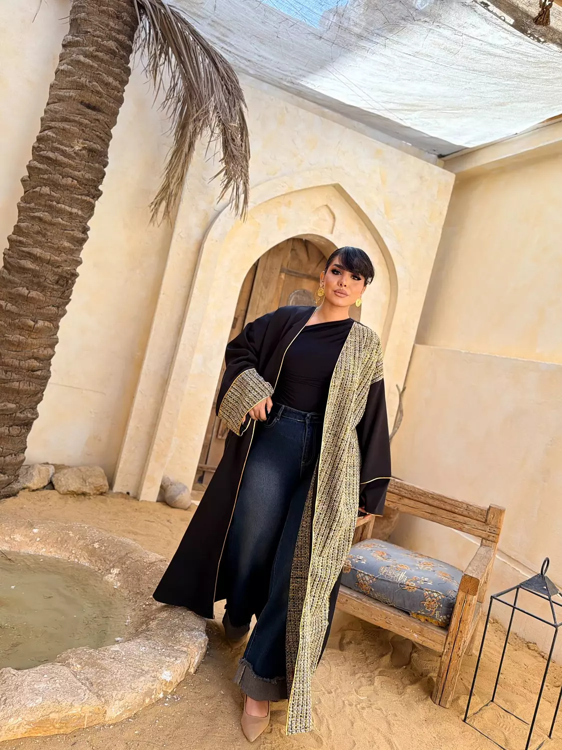 Thahab Kuftan In Black 4