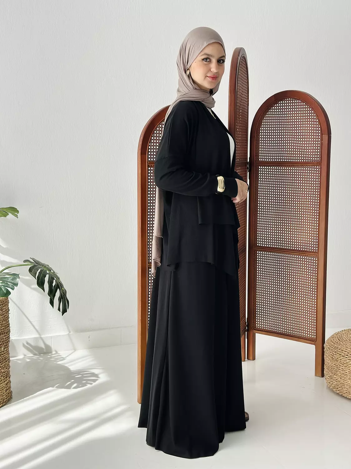 Elegance In Motion Skirt Set In Back hover image