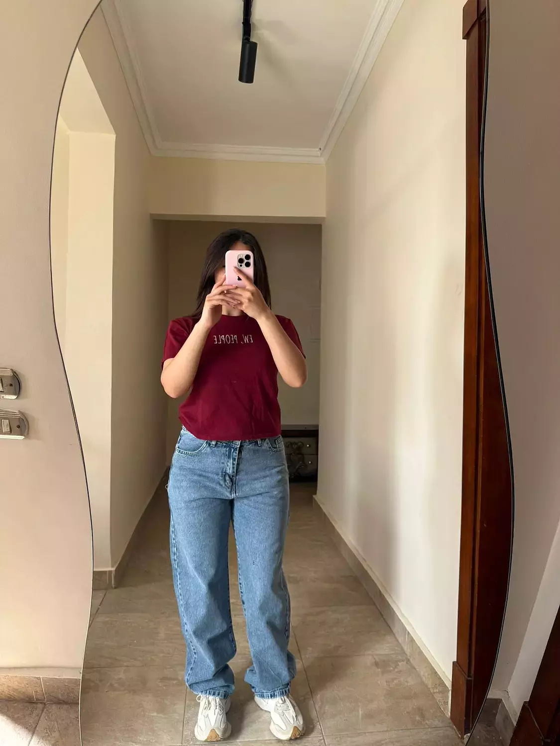 Straight Leg Jeans Mid Blue 2