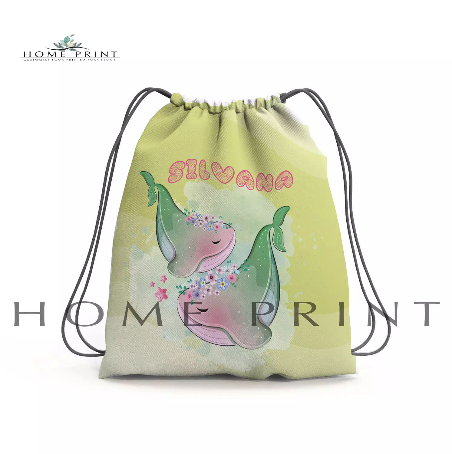Beach Bag - Colorful Whale - Multi color  image