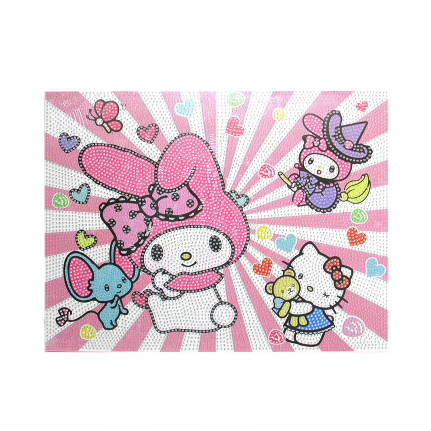 Diamond painting frame with tools 30*40cm 23