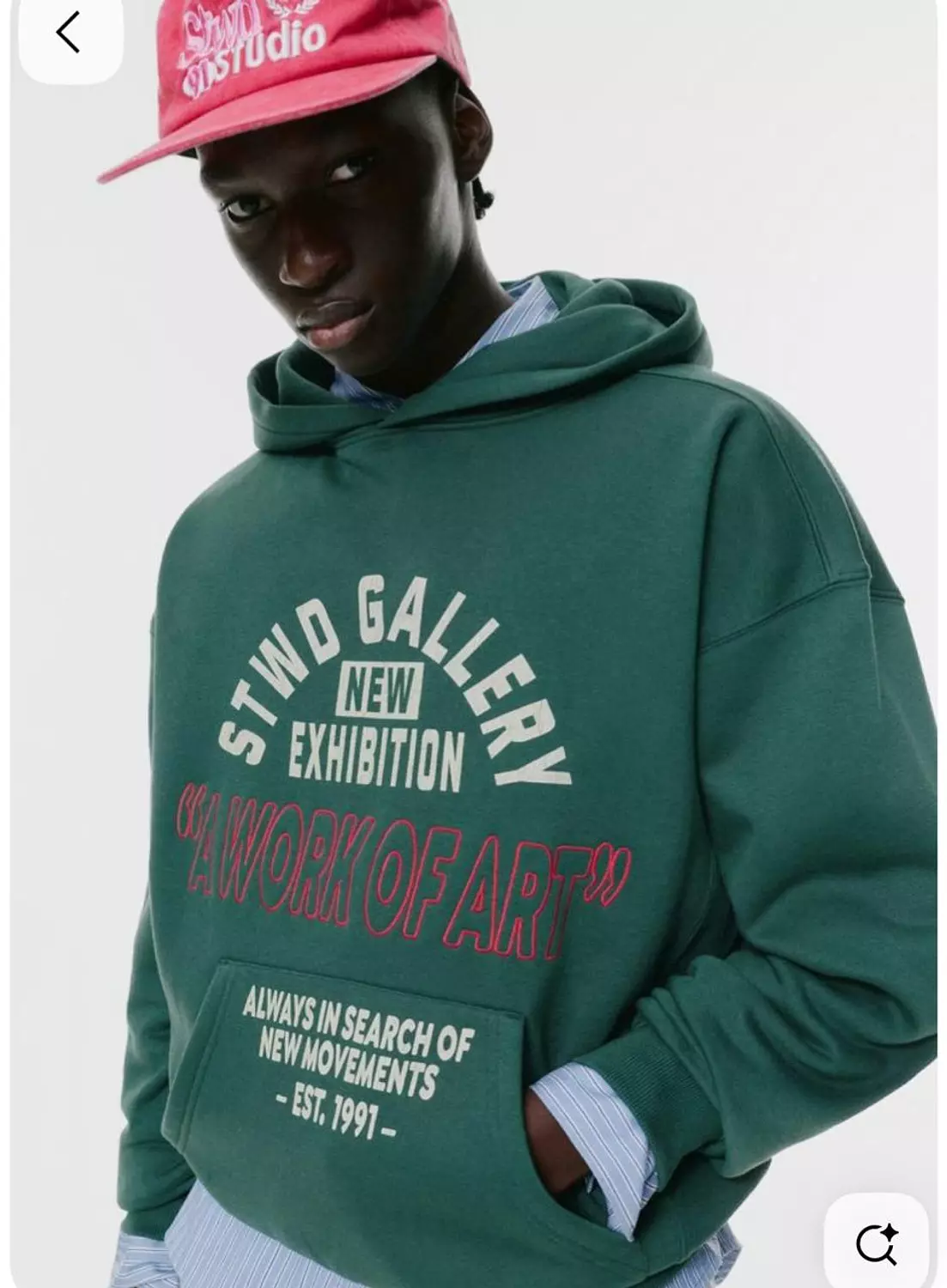 Hoodie over size hover image